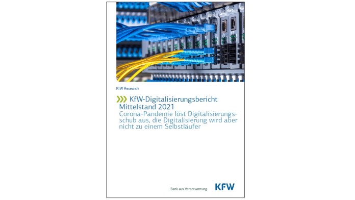 Deckblatt KfW-Digitalisierungsbericht Mittelstand 