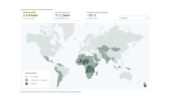 interactive map displaying demographic change