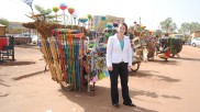 Rebekka Edelmann in Burkina Faso