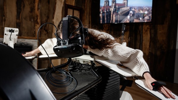 Virtual-Reality Flugsimulator „Birdly“