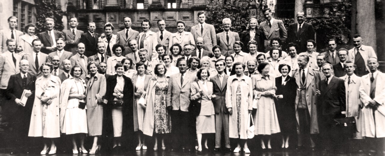 Employees of KfW in 1949