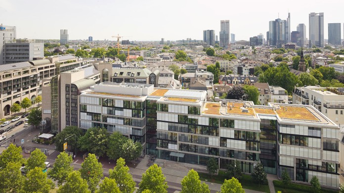 Geschäftsbereich KfW Entwicklungsbank in der Senckenberganlage in Frankfurt