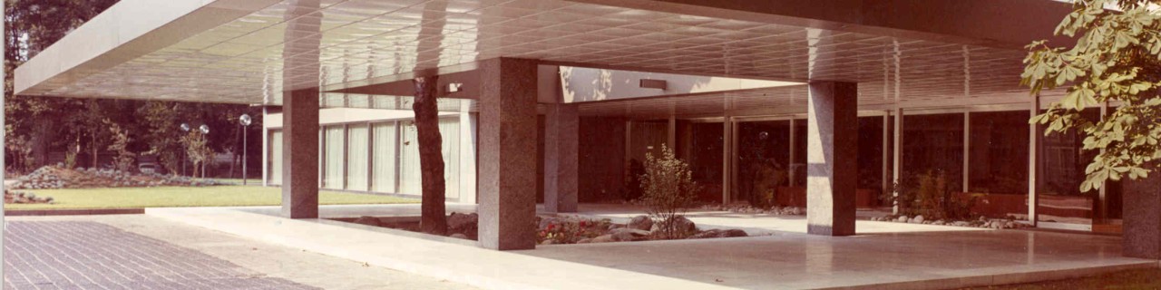 Empfangsbereich des Haupthauses, 1972