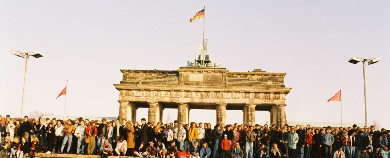  The fall of the Berlin Wall 1989