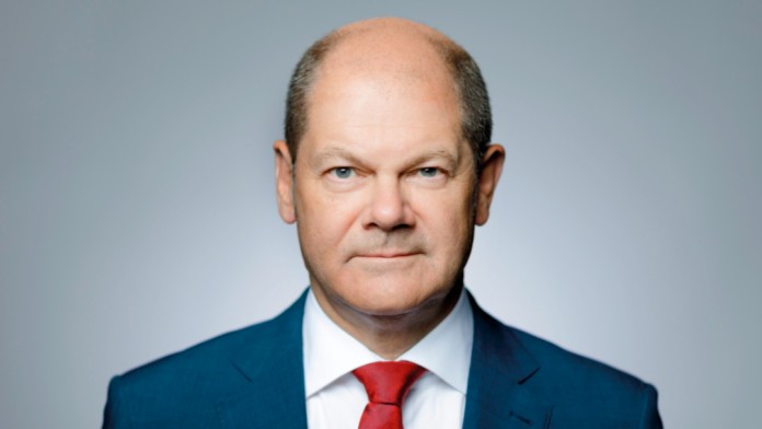 Porträt Olaf Scholz, Bundesminister der Finanzen