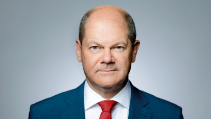 Portrait of Olaf Scholz