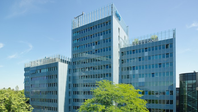 Außenansicht KfW Gebäude in Frankfurt/Main
