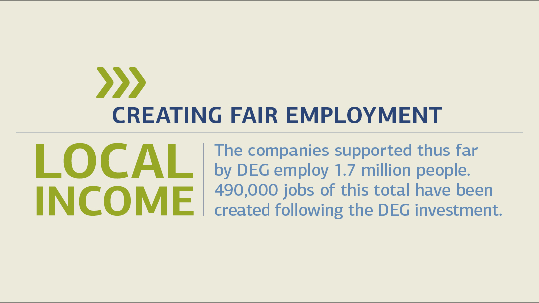 Faire Beschäftigung schaffen/Creating fair employment