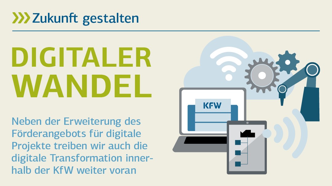 Illustration zu digitaler Wandel: Zukunft gestalten 