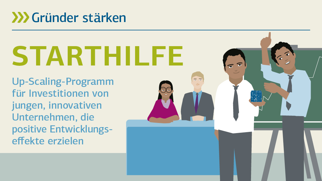 Illustration zu Starthilfe: Gründer stärken 