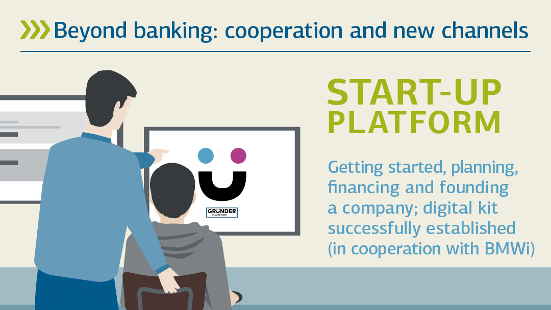 Illustration zu Gründer Plattform: Beyond Banking: Koorperation und neue Kanäle