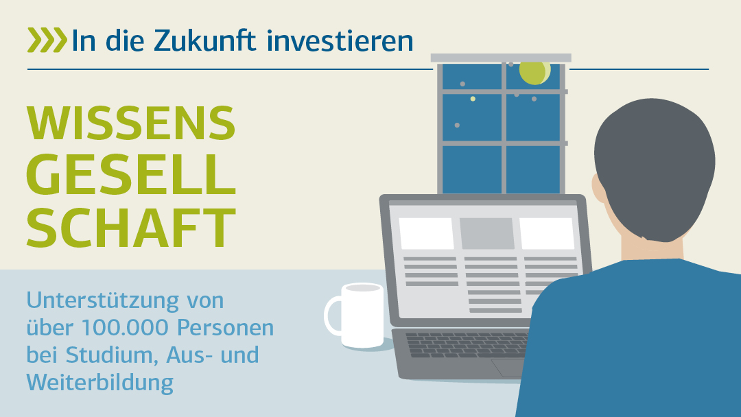 Illustration zu Wissensgesellschaft: In die Zukunft investieren 