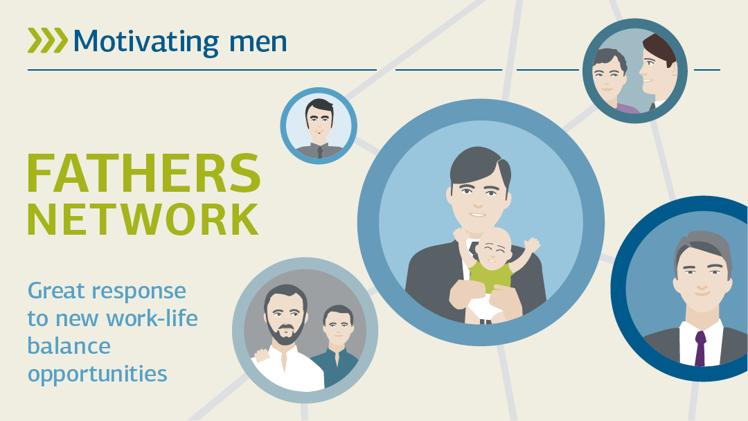 Illustration zu Väternetzwerk: Männer motivieren 