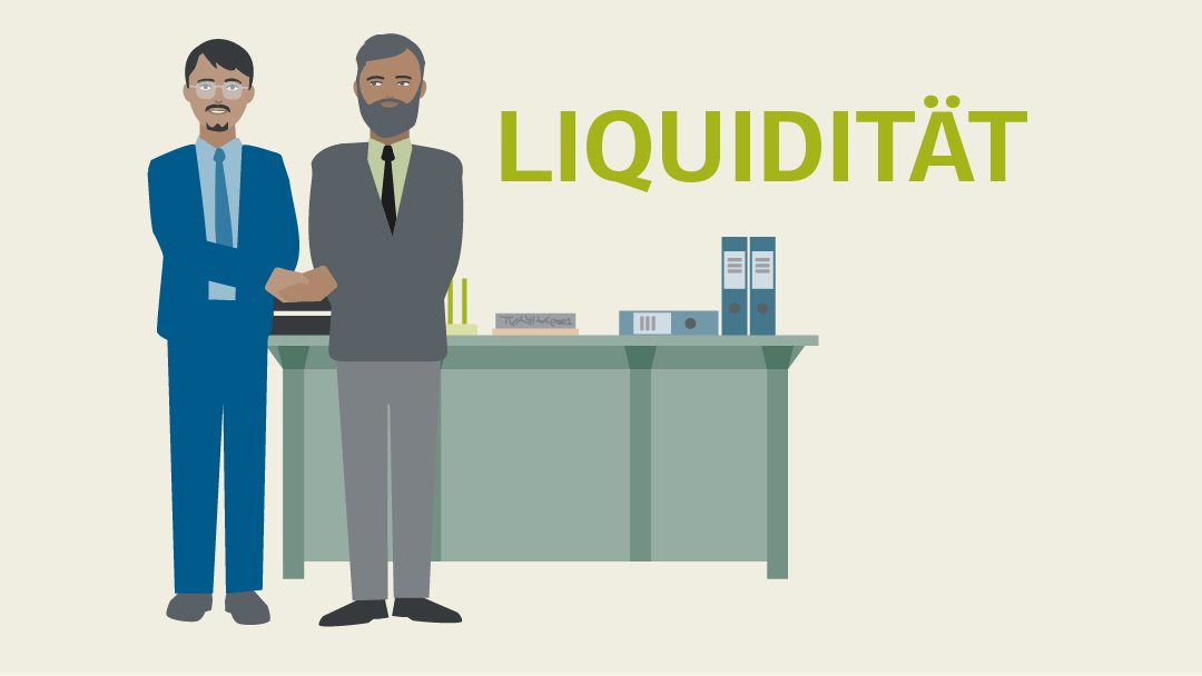Illustration zum Thema Liquidität