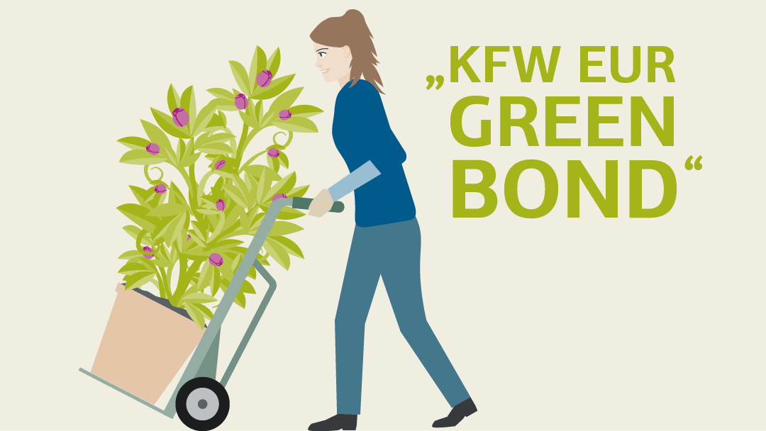 Illustration zum Thema KfW EUR Green Bond