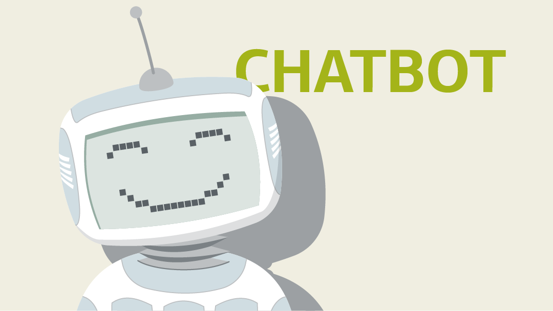 Illustration zum Thema Chatbot