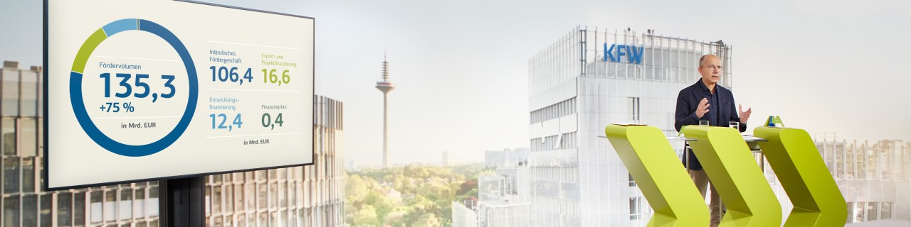 Dr. Günther Bräunig präsentiert Kennzahlen