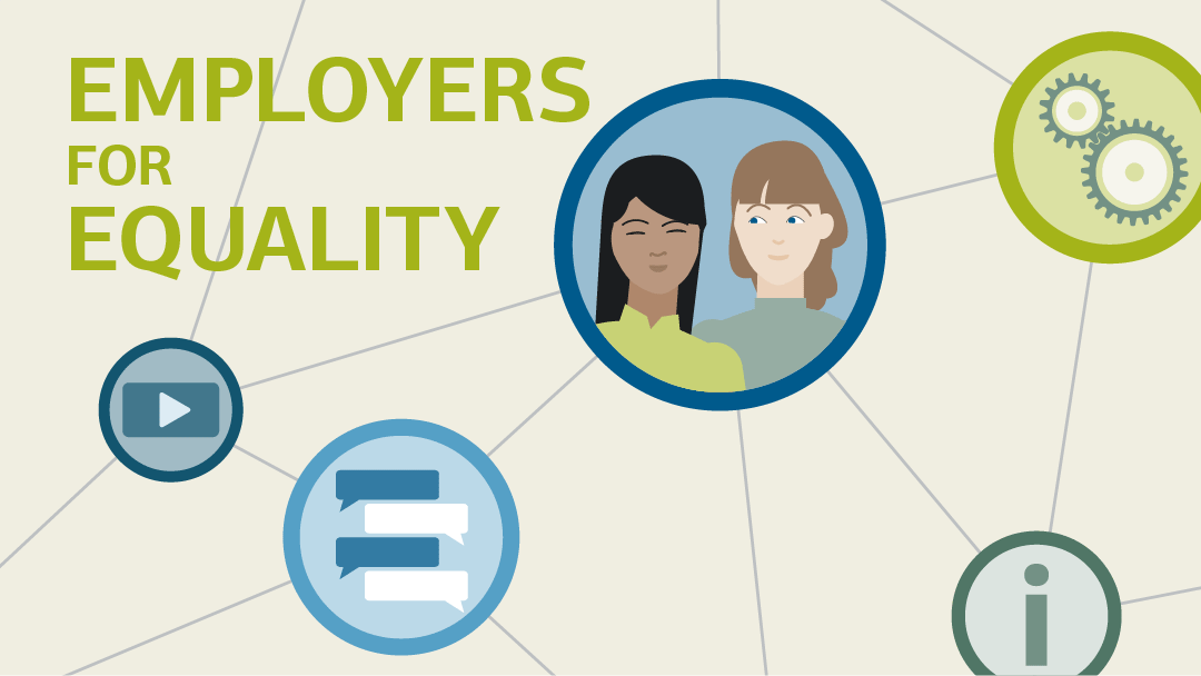 Illustration zum Thema Employers for Equality