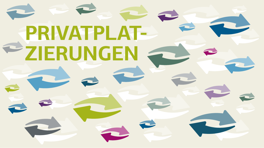 Illustration zu Währungsvielfalt: bunte Pfeile, die ineinander greifen