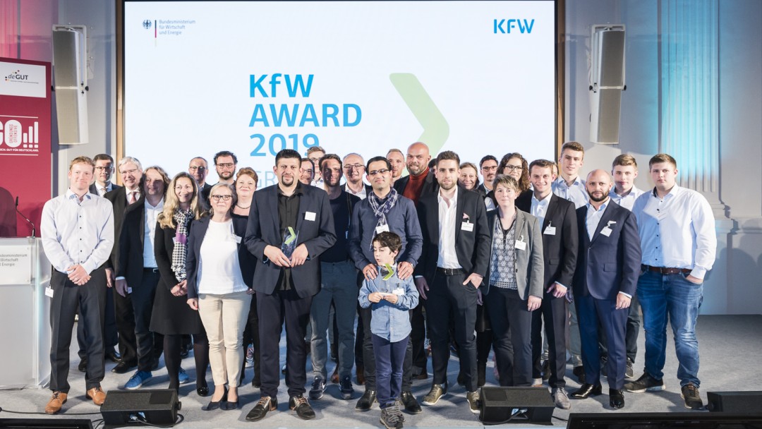 Feierliche Preisverleihung des KfW Award Gründen 2019 in Berlin