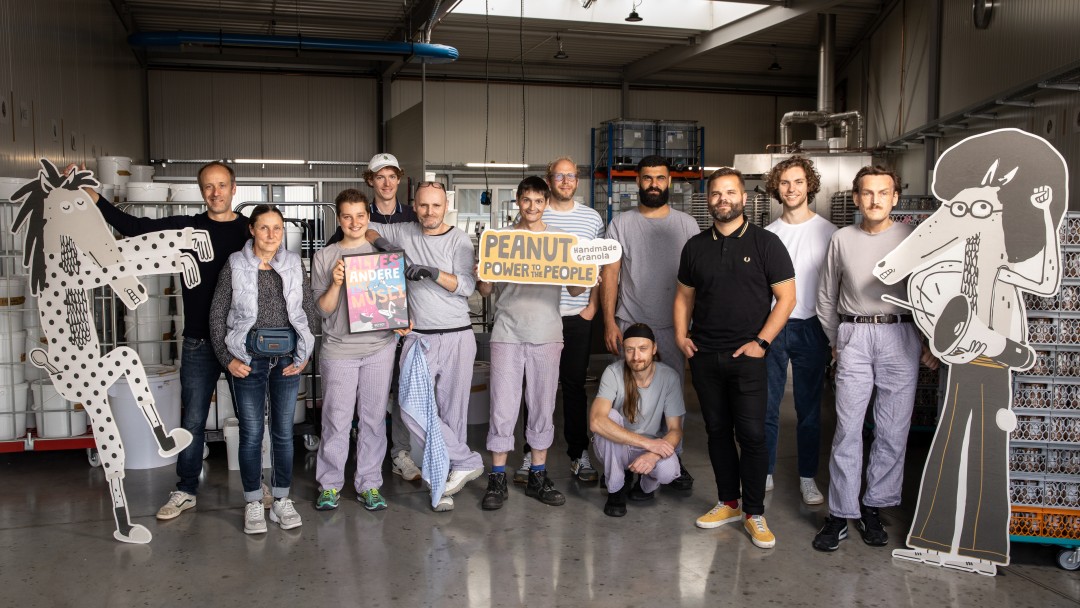 Das Team der Biomüsli-Manufaktur HEYHO! aus Lüneburg