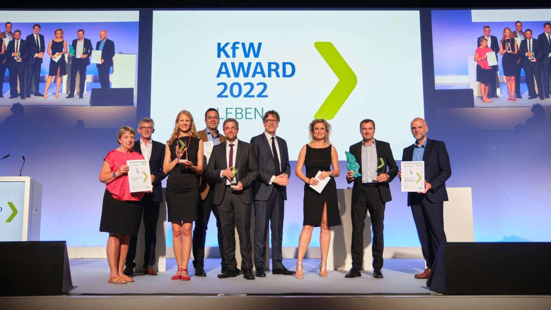 Preisträger des KfW Awards Leben, Kategorie: Energetische Stadtsanierung 