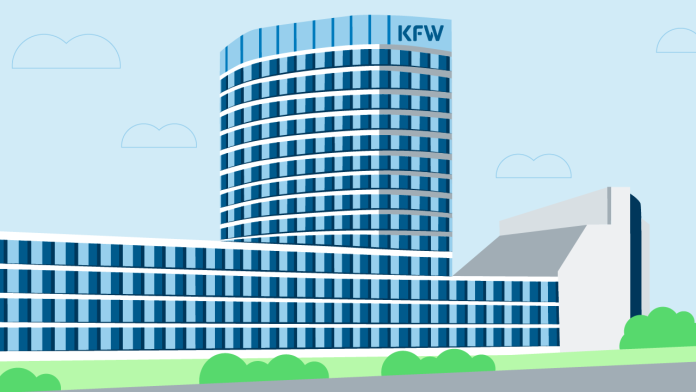 Illustration der KfW Gebäude