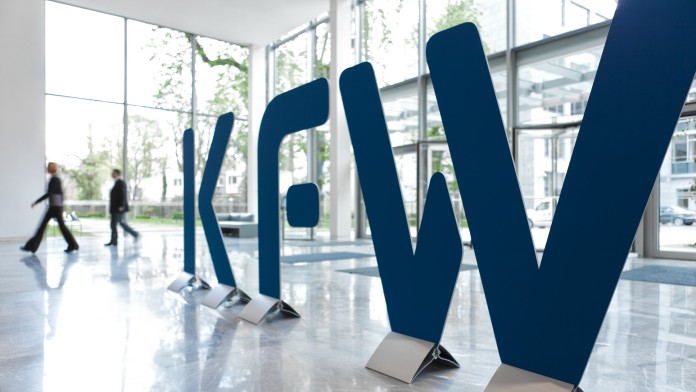 Entrance hall at KfW