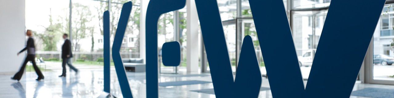 Entrance area of the KFW Bank building