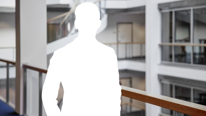 Platzerhalter Portraitaufnahme in der Ostarkade in Frankfurt