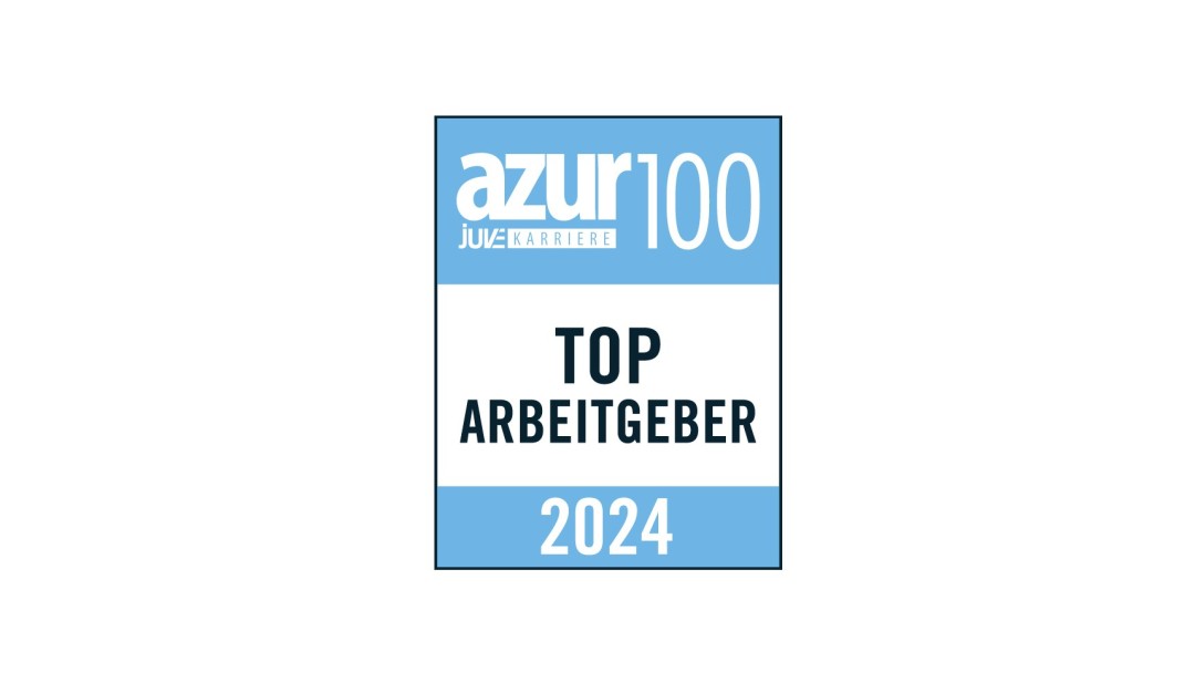 azur100 Top-Arbeitgeber Siegel