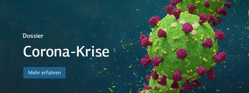 stilisierter Corona-Virus