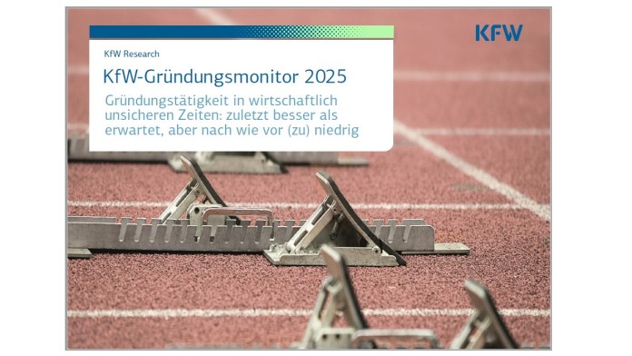 Deckblatt KfW-Gründungsmonitor