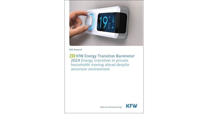 Cover of the KfW Energy Transition Barometer