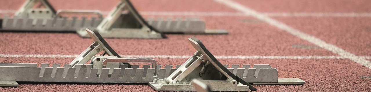 Starting blocks in athletics