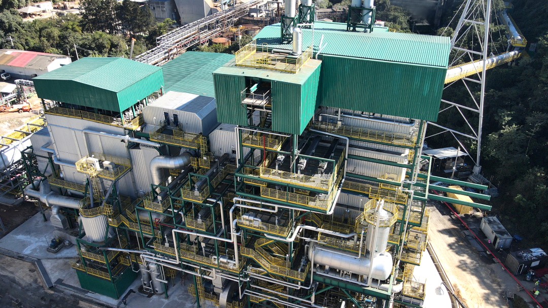  Produktionsstätte mit Kessel von Klingele Paper & Packaging Group in Brasilien, Nova Campina