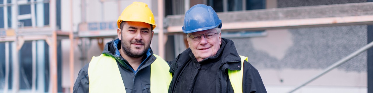 Geschäftsführer Adnan Alabdullah und Uwe Mertin 