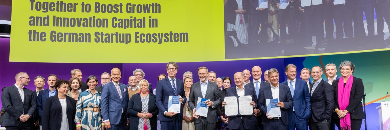 Unterzeichnung der WIN-Initiative in Berlin