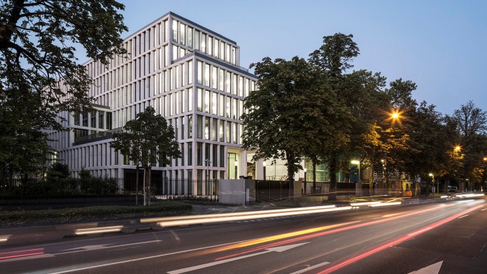 Modern KfW building, Bockenheimer Landstraße 104 in Frankfurt