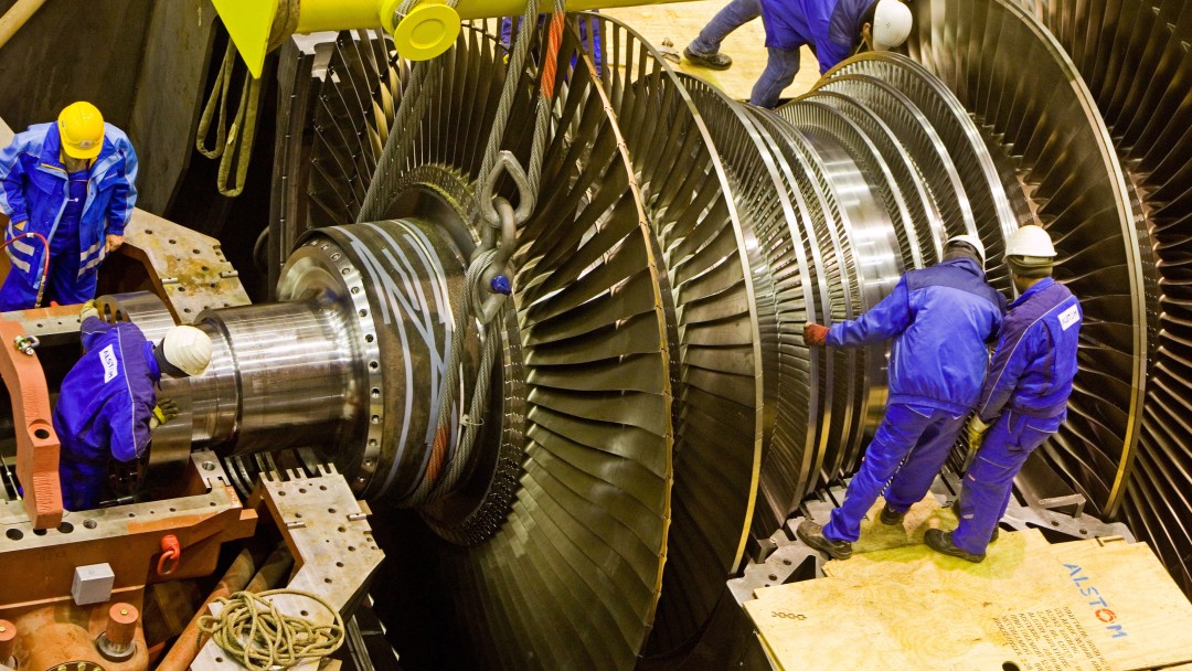 Energie, Industrie, Mann, Maschine, Maschinenbau, Mensch, Metall, Metallgewerbe, Produktion, Produzierendes Gewerbe, Technologie, Werkstatt, Kohlekraftwerk