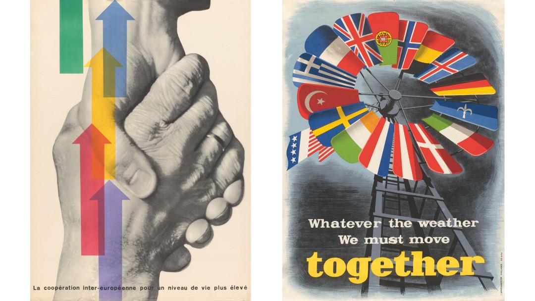 Posters on the Marshall Plan