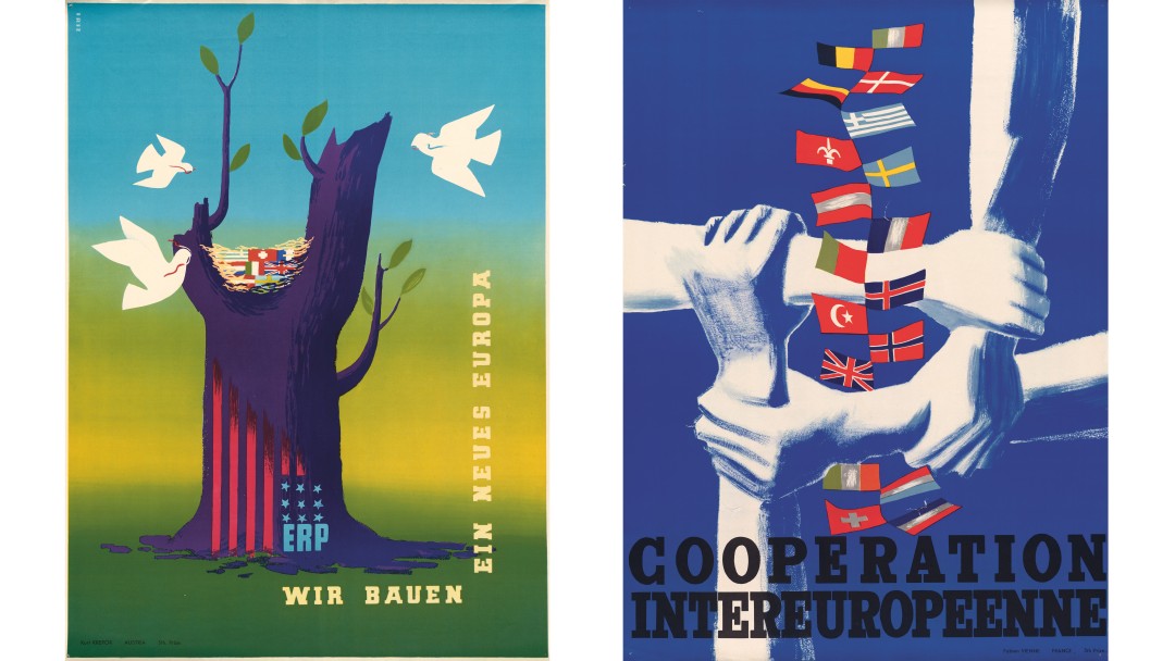 Posters on the Marshall Plan