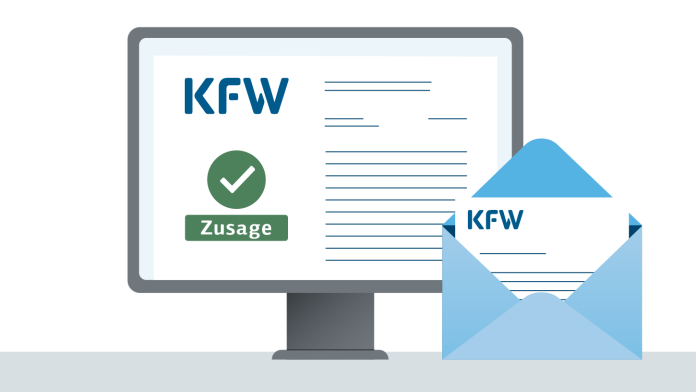 Bildschirm mit Brief