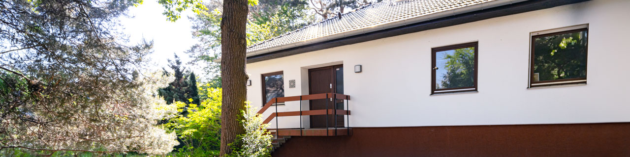 Eingangsbereich eines bestehenden Hauses