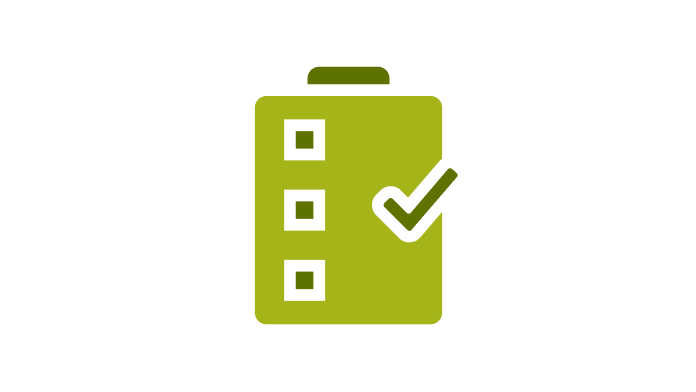 Grafik: Grüne Checkliste