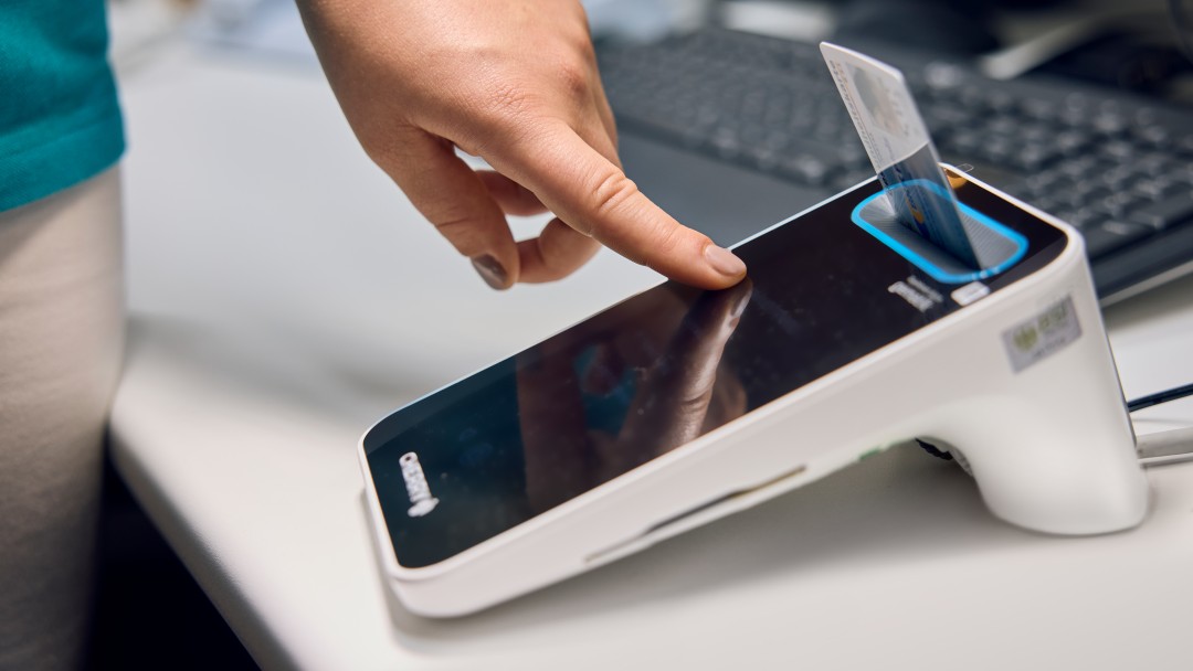 Ein neu erworbenes Kartenlesegerät