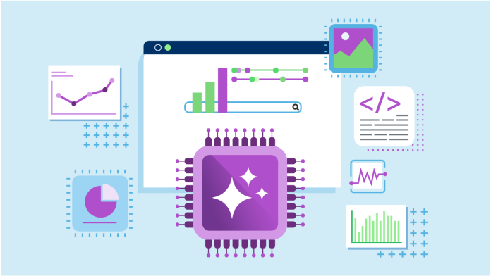 Grafische Darstellung von verschiedenen Icons, die für Innovation stehen.