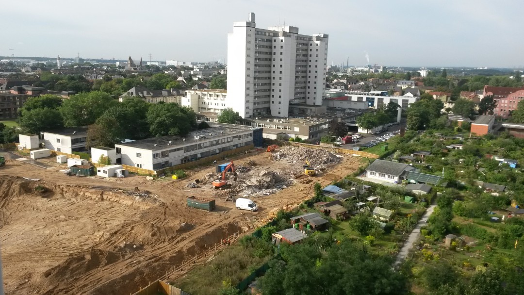 Neubaugebiet nördlicher Flügel B-Bau Klinikum Frankfurt Höchst