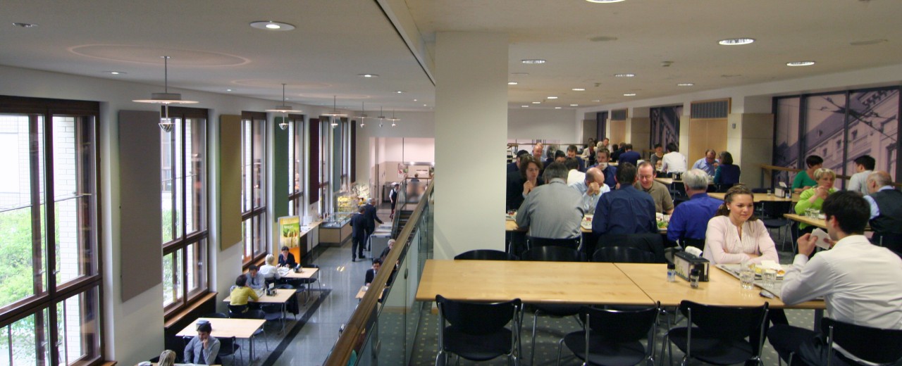 KfW's canteen in Berlin