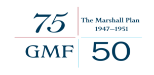 Logo of the GMF on the occasion of the 50th anniversary (1972-2022)